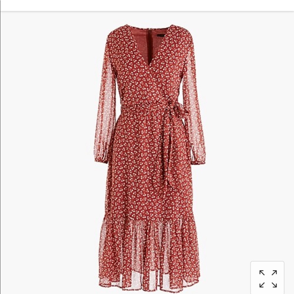 JCrew Faux Wrap Dress
